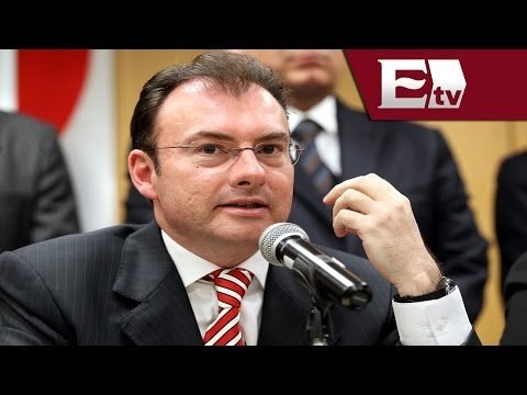 Secretario de Hacienda, Luis Videgaray, agradece a diputados por aprobación de presupuesto 2014