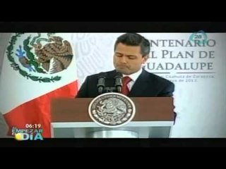 Peña Nieto encabezó en Coahuila el Centenario del Plan de Guadalupe