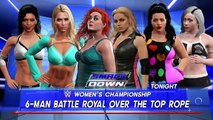 WWE 2K17 | Women Divas Random Battle Royal #6 Fabulous Moolah, Trish Stratus, Kelly Kelly