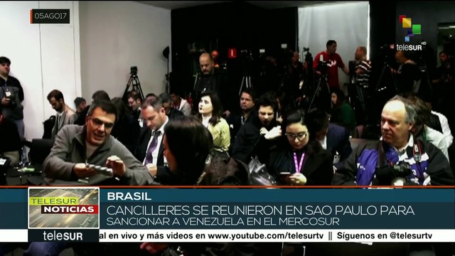 Gob. no electo de Brasil convocó la reunión de cancilleres de Mercosur