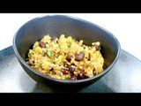 Receta de quinoa con frijoles negros y cilantro / Recipe quinoa with black beans and cilantro