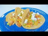 Receta de tacos de calabacitas y maíz / Recipe zucchini and corn tacos