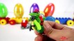 Des voitures des œufs jouets Entrainer un camion avec Lego duplo crash surprise