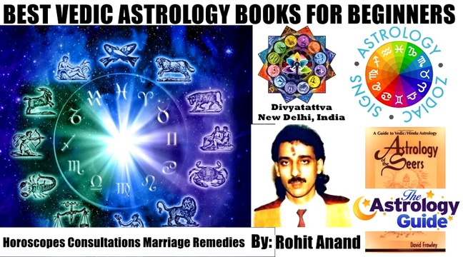 Vedic Astrology Books For Beginners Learn About Zodiac Horoscopes Jyotish By Rohit Anand