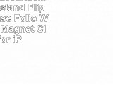 iPad Air CaseLittleMaxTM Kickstand Flip Leather Case Folio Wallet Case Magnet Clasp