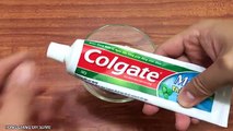 Colgate Toothpaste and Shampoo Slime, How to Make Slime Shampoo Salt and Toothpaste, NO GLUE !!