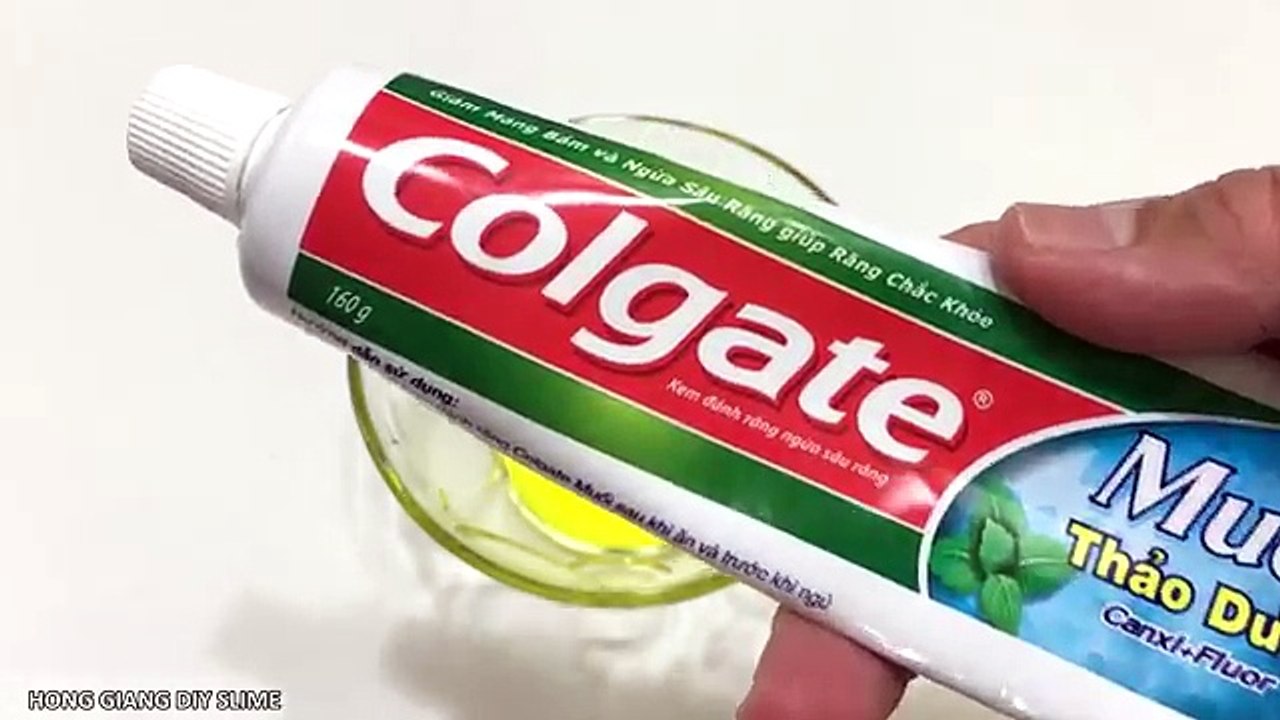 Dish Soap and Colgate Toothpaste Slime!! How to Make Slime Soap Salt