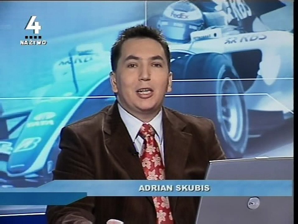 Studio F1 przed GP Bahrajnu - TV4 2006.03.12