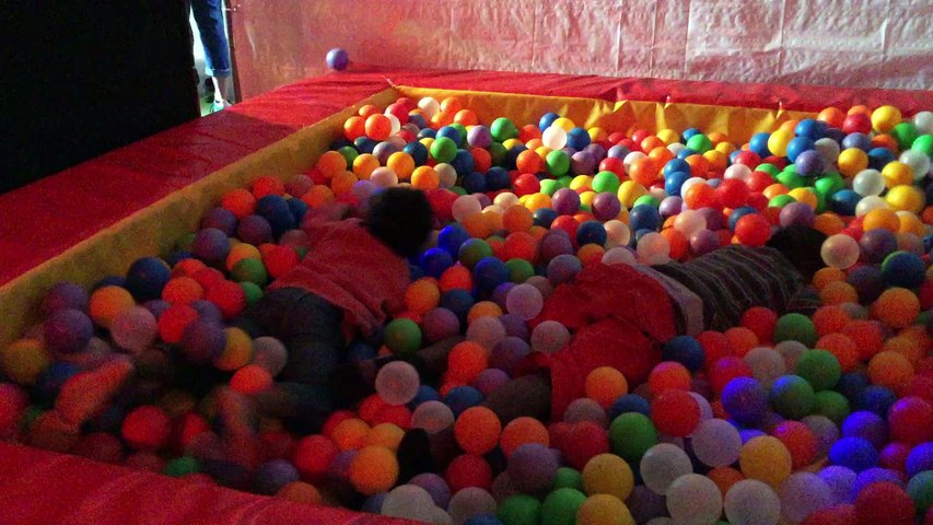 Spelen in de ballenbak