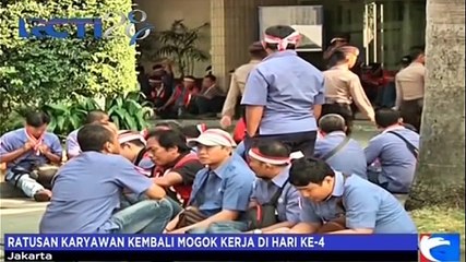 Ratusan Karyawan PT JICT Kembali Mogok Kerja di Hari ke-4