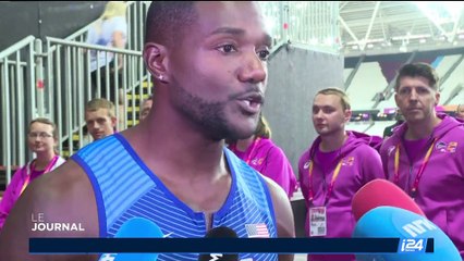 Mondiaux d'athlétisme: Bolt en bronze sur 100m