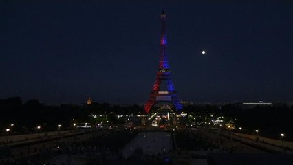Foot : la tour Eiffel souhaite la bienvenue à Neymar