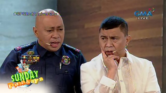 Sunday PinaSaya: President Dugong, nairita sa boses ni General Ibato.