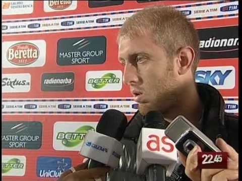 TG 14.10.09 Andrea Masiello, uno dei pilastri della difesa del Bari