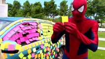 Frozen Elsa LOSES HER DRESS! w/ Spiderman Joker Hulk Pink Spidergirl - Funny Superhero In