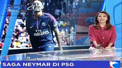 Gemerlap Eiffel Sambut Neymar
