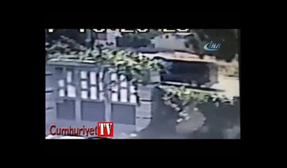 Yaşlı adamın yaşamını yitirdiği kaza güvenlik kamerasında