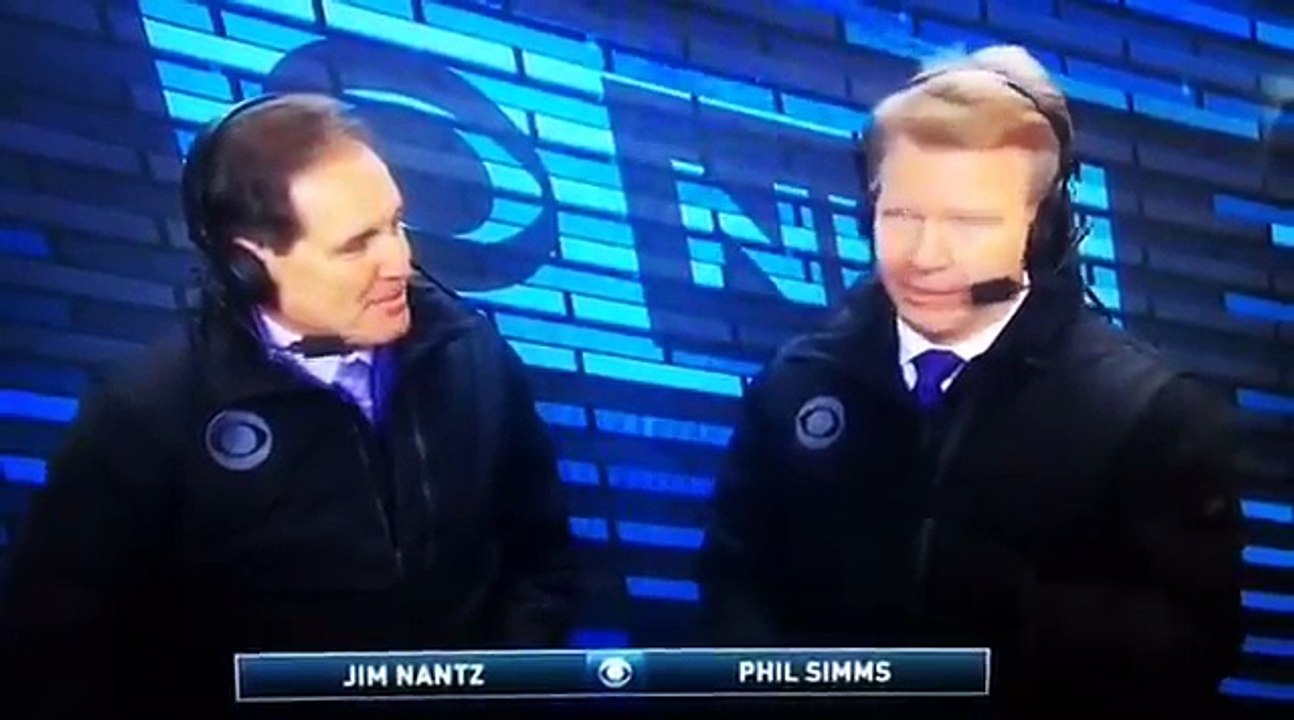 Phil Simms Farts In Booth NFL