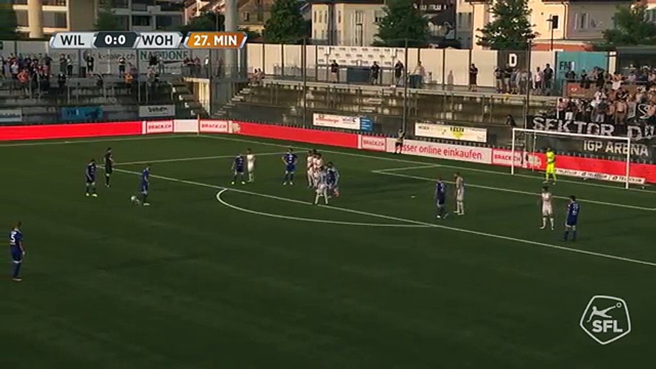 Wil 0:1 Wohlen (Swiss Chellenge League 5 August 2017)