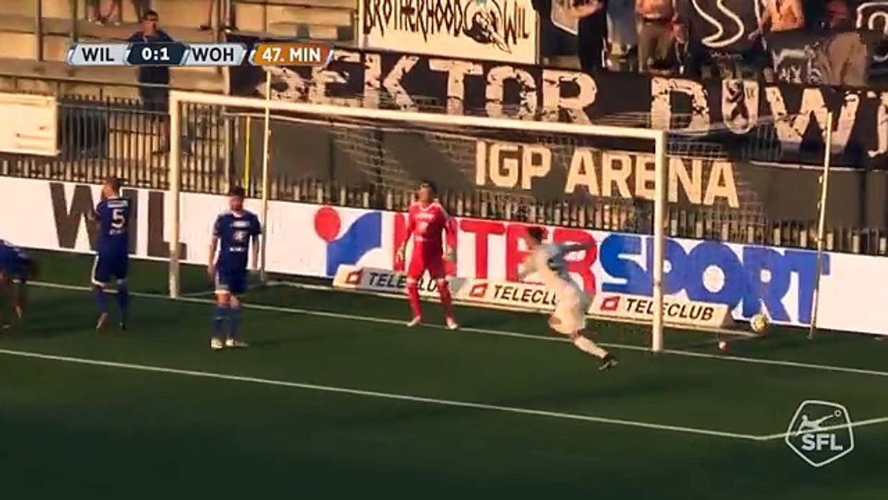 Wil 1:1 Wohlen (Swiss Chellenge League 5 August 2017)