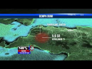 Gempa 5,6 SR di Pandeglang, Banten - NET24