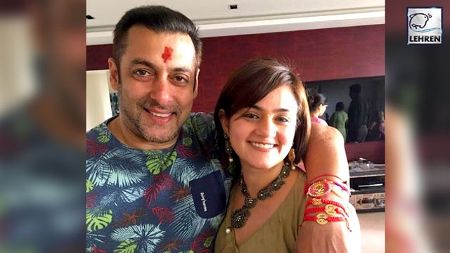 Salman Khan Celebrates Rakshabandhan With Shweta Rohira