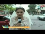¡Increíble! Reportera interrumpe su boda por informar el terremoto que sacudió China