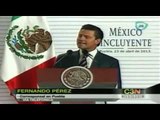 Enrique Peña Nieto encabeza en Puebla el Foro México Incluyente