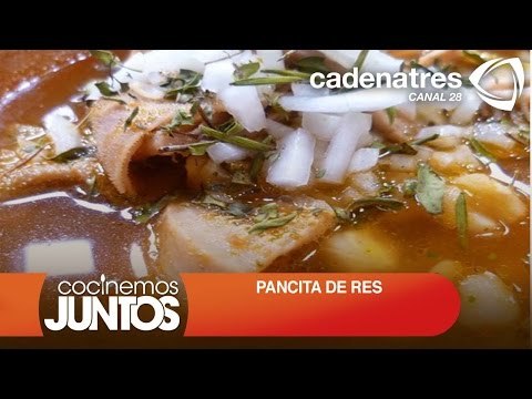 PANCITA DE RES ¿ Cómo preparar pancita de res? : Receta de comida mexicana