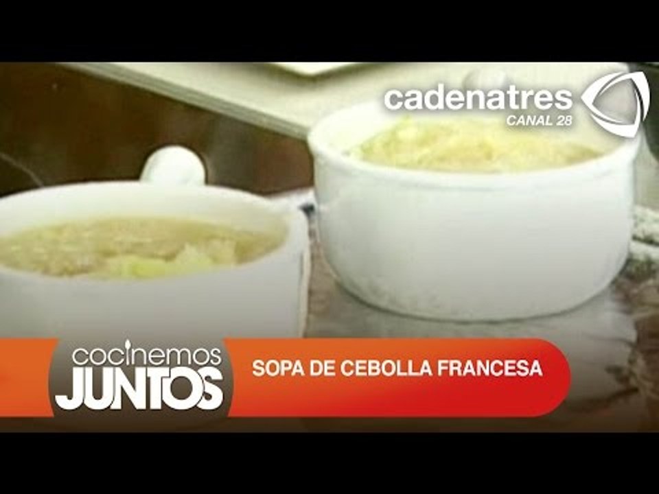 SOPA DE CEBOLLA FRANCESA ¿Cómo preparar sopa de cebolla francesa?