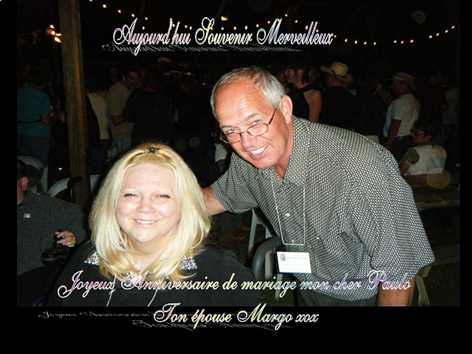 Margo & Paulo Anniversaire de Mariage