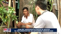 Publiko, nakikipagtulungan sa maayos na implementasyon ng Nationwide Smoking Ban