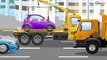Real NEW Dump Truck - Construction Trucks Cartoons w Kids Animation World of Cars for children