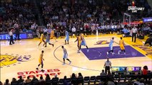 October 7, 2016 Nuggets vs. Lakers Marcelo Huertas Alleyoop To Brandon Ingram