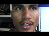 Mikey Garcia and Pedro Rodriguez At the Robert Garcia boxing academy fundraiser