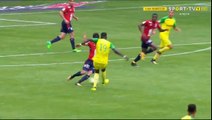 Great Chance For Nantes and Briliant Save From Mike Maignan - Lille vs Nantes  0-0  06.08.2017 (HD)