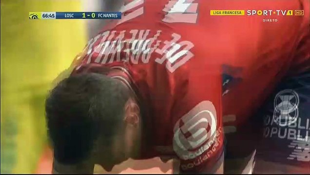 Nicolas De Preville Penalty Goal vs Nantes (2-0)