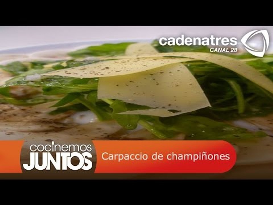 Carpaccio de champiñones