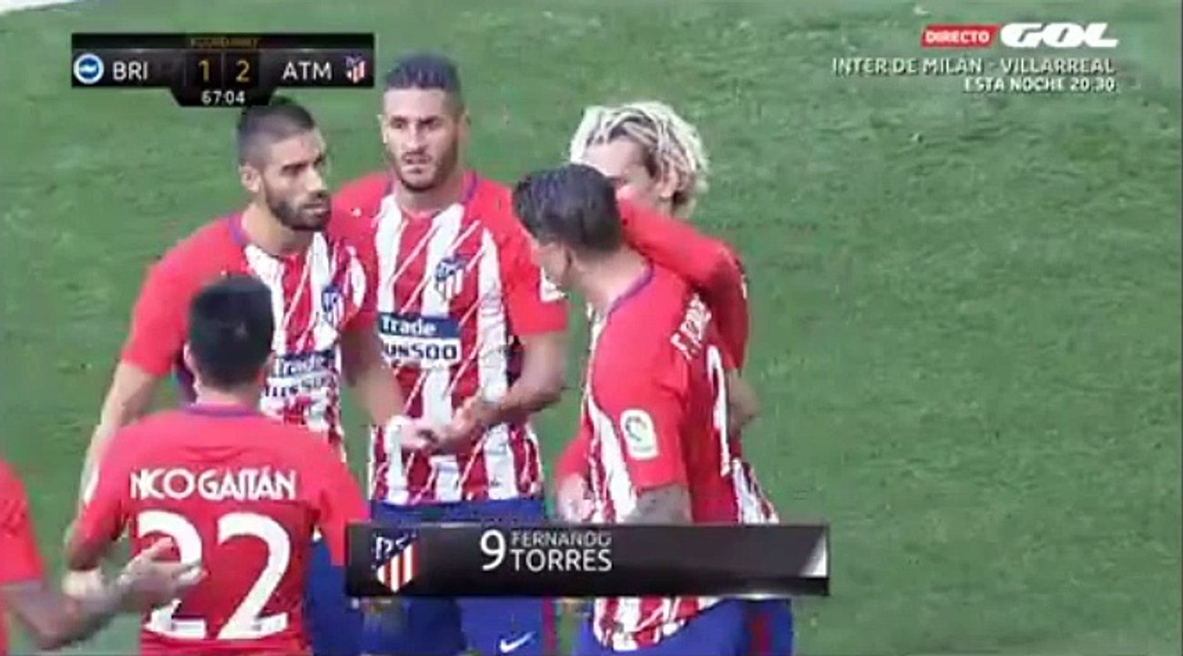 1-2 F e r n @ n d o T o r r e s  GOAL - Brig  VS Atl. Mad