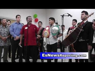 World Champion Abner Mares an Inspiration To Kids