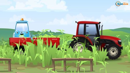 New Monster Truck Vs Color Racing Cars For Kids - Children Cartoon - Trucks Video For Kids