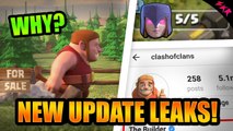 Why Did The Builder Left The Village? | New Update Leaks | Clash of Clans 5th Clashiversary Update