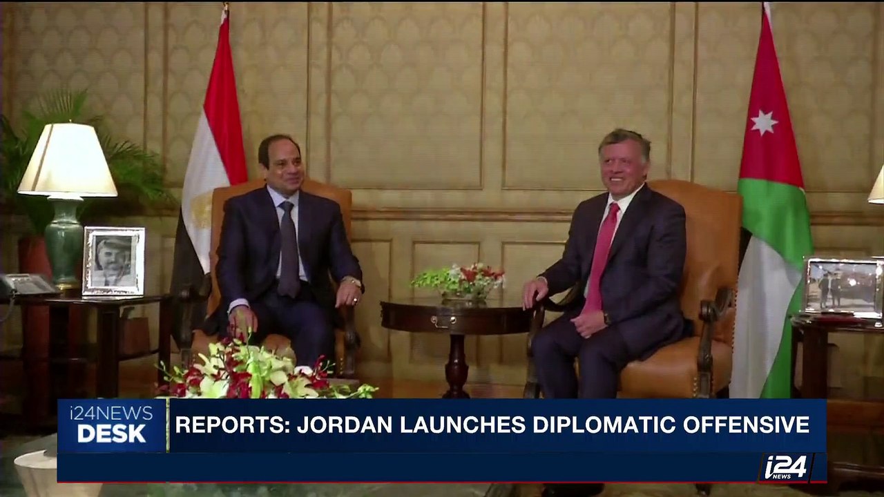 i24NEWS DESK | Reports: Jordan launches diplomatic offensive  | Sunday, August 6th 2017