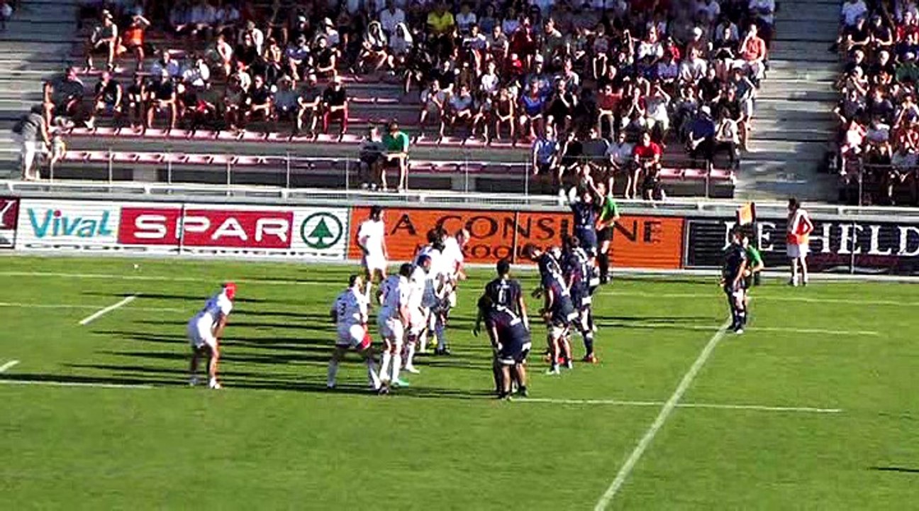 BIARRITZ - UBB RESUME DU MATCH DE PREPARATION