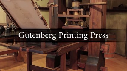 Gutenberg Printing Press