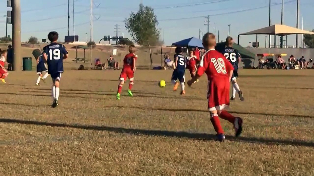 7-8 year old football-soccer kid with skills of Messi-Ronaldo-Neymar trying to be next Iniesta