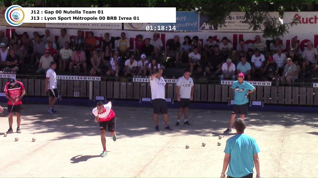 Premières parties, 41eme Challenge Robert Millon, Sport Boules, Gap 2017