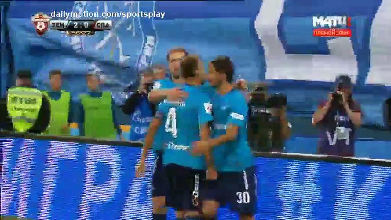 Domenico Criscito Goal HD - Zenit Petersburg 3 - 0 Spartak Moscow