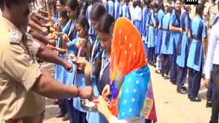 Women celebrate 'Raksha Bandhan' with soldiers at LoC