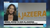 Israel seeks to ban Al Jazeera